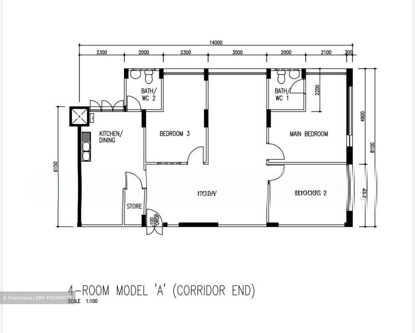 Blk 862 Tampines Parkview (Tampines), HDB 4 Rooms #599894761